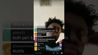 Ugly God Previews Snippet On Periscope