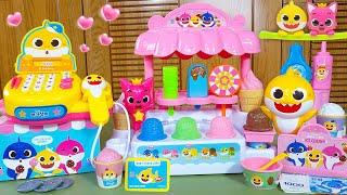 Satisfying with Unboxing Cute Shark Ice Cream Store Cash Register Toys Review Compilation ASMR