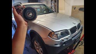 2005 BMW X3 - Driveshaft/Carrier Support Bearing Replacement - Without Removing Exhaust