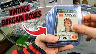 Finding Vintage Sports Card Value Boxes at My Local Sports Card Shop