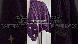 Pattern tutorials are out now https://youtu.be/HmC4HiTnHC8 #crochet#speaknowcardigan#crochetcardigan