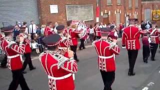 Blackskull Corp of Fife And Drum (1) Derry Day 2010