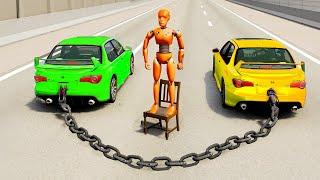 Satisfying Car Crash Game HIGH SPEED JUMPS #15 BeamNG Drive