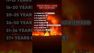 Your troll face on your age #edit #phonk #brazilianfunk