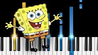 SpongeBob - Theme Song - Piano Tutorial / Piano Cover