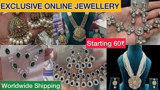 Designer Kundan Necklace Set Wholesale Price | Latest Trending Online Jewellery