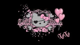 8 Hours of Emo Punk Goth Hello Kitty Background | Backdrop | Wallpaper |Screensaver | 4K HD