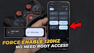 Enable 120HZ Systemless Refresh Rate Without RootSuper Smooth Screen Response - RC Modz