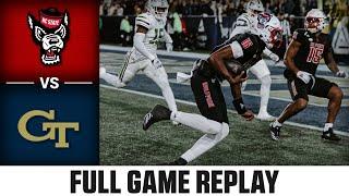 NC State vs. Georgia Tech Full Game Replay | 2024 ACC Football