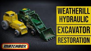 MATCHBOX restoration: 24A & 24B Weatherill Hydraulic Excavator