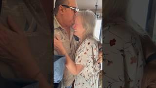 Wife with dementia has beautiful reaction to husband coming home from work ️️