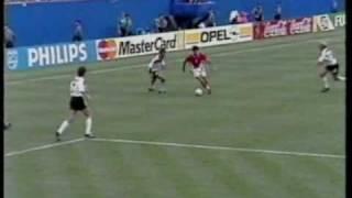 Bulgaria v Germany World Cup USA 94 ITV