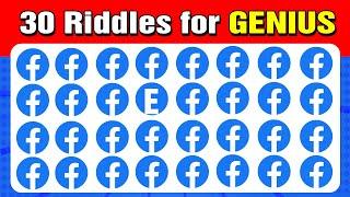 30 riddles for GENIUS | Find the ODD Logo Out - Popular Logos Edition | Logo Quiz