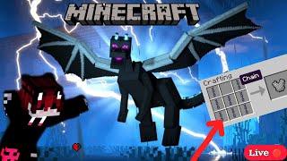 Darkcrystalz is Live !! Chain Armour VS Ender dragon !!