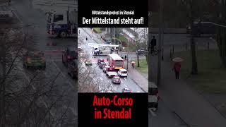 Auto-Corso in Stendal... #shorts