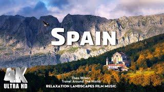 Spain 4K - Scenic Relaxation Film with Epic Cinematic Music