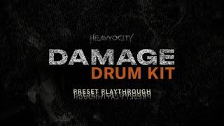 Damage Drum Kit - Preset Playthrough │ Heavyocity