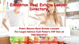 Edmonton Real Estate Lawyer Directory