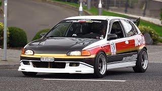 Honda`s leaving Mimms Nürburgring 2024- S2000, NSX, CRX, Civics, Integra Type R, DelSol, Prelude...