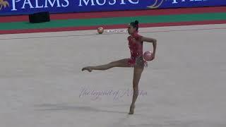 Lili MIZUNO (USA) ball - 2022 worlds Sofia Qualifs