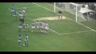 EL GOL IMPOSIBLE DE MARADONA Napoli 1 Juventus 0 FULL HD 1985