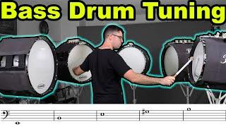 Marching Bass Drums: The Ultimate Tuning Guide