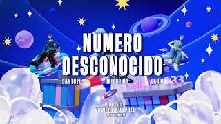 Uni, Carre, Santutu - NUMERO DESCONOCIDO (Official Visualizer)