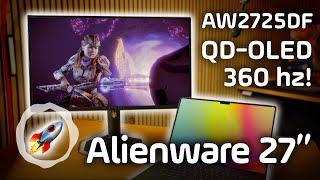 Alienware 27 360Hz QD-OLED Review  WE HAVE LIFT-OFF