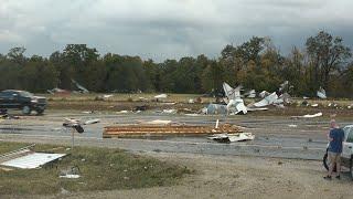 Athens, TX Tornado Damage