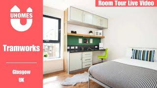 The Private Student Accommodation In Glasgow - Tramworks [Room Tour]