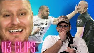 Reacting to INSANE Slap Boxing - H3 Podcast Clips