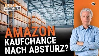 Aktien im Experten-Check: Amazon - Kaufchance nach Absturz? / Außerdem Evotec, PayPal und SIXT SE