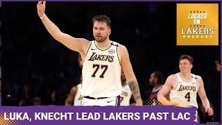 Luka Dončić Leads 108-102 Win Over Clippers. Lakers Now Second in Western Conference