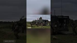 German Army, NATO. Soldiers during exercises in Poland.