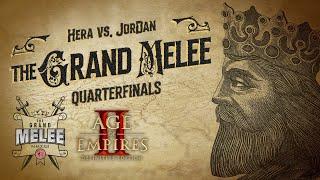 The Grand Melee $100k – Quarter Finals #3 Best of 5 – @HeraAgeofEmpires2 vs. @JorDanAoE