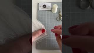 Making Wedding Veil, Anita Benko Bridal #wedding