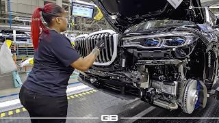 BMW X7 Production  USA Car Factory Manufacturing Process