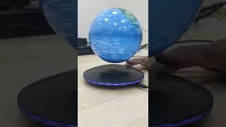 LED Magnetic Levitation Floating Globe #gadgets #tech #youtube #shorts