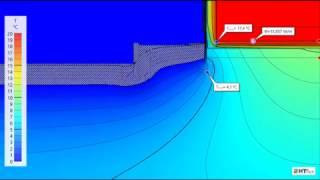 Freezing ground / frost-heaving simulation