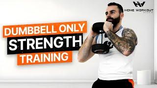 Strength & Conditioning Home Workout | Build Muscle, Strength & Burn Fat 