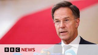 Nato set to make Dutch PM Mark Rutte new secretary general | BBC News