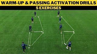 Warm-Up & Passing Activation Drills | 5 Exercises | Football/Soccer Training