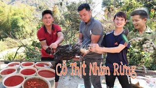 Cỗ Thịt Nhím,Món Pịa Tiết Canh Và Lạp Sống Thịt Nhím/Hoàng Việt Tây Bắc