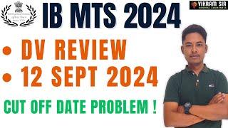 IB MTS 2023 DV REVIEW II 12 SEPT 2024 II By Vikram Sir