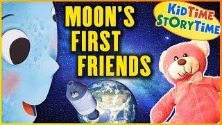 Moon's First Friends | Kids Books | Space for Kids | Read Aloud