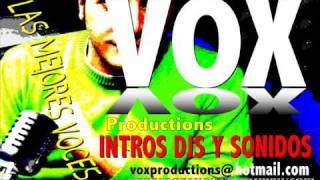 INTROS SONIDEROS SAMPLERS SPOTS VOX PRODUCTIONS S.A.