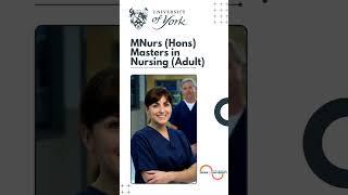 "Nursing - MNurs (Hons) Masters in Nursing (Adult) #healthcare #medicine #yorkuni #universityofyork