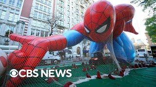 Macy's Thanksgiving Day Parade balloons coming to life