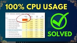 New Way to Fix 100% CPU Usage Problem on Windows 10/ 11/ 8.1/ 7