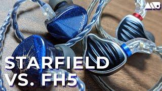 Can $100 IEMs Compete Against $250 IEMS? Moondrop Starfield vs Fiio FH5 Review